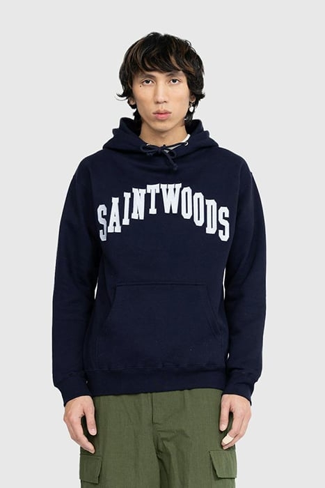 SAINTWOODS – ARCH HOODIE NAVY 1