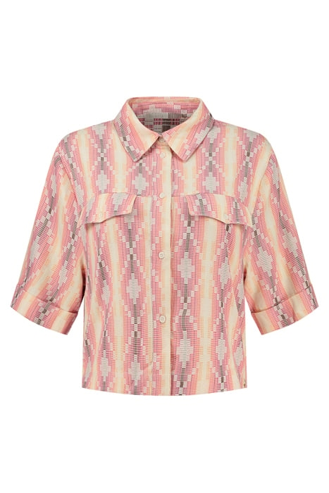 AIDIN BLOUSE SUGAR CORAL 2