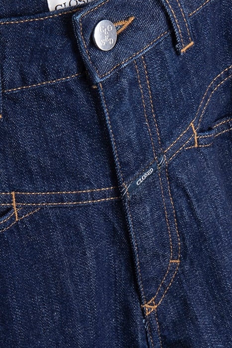 STYLE NAME PEDAL PUSHER JEANS DARK BLUE 3