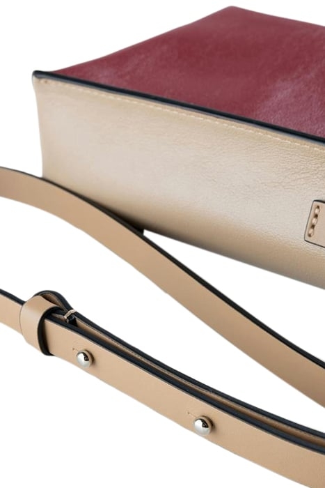 MARNI – UNISEX MUSEO NANO BAG RED/BEIGE 4