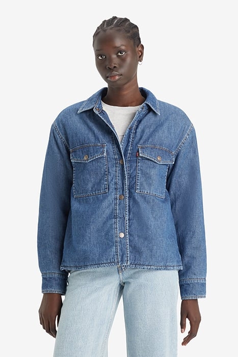 HARRISON DENIM JACKET BLUE 1