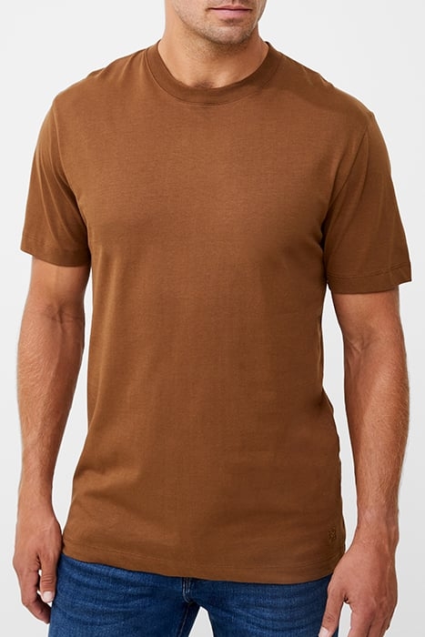 CLASSIC ORGANIC T-SHIRT SEPIA 1