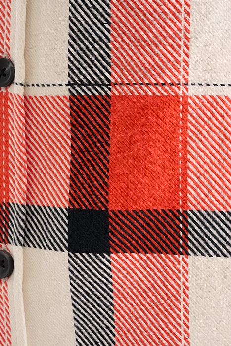 MA-SBRED CHECK SLS ORANGE 7