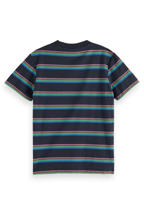 BOYS RELAXED FIT YARN-DYED STRIPE T-SHIRT IN ORGANIC COTTON 5