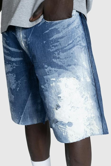 DIESEL – D-SHORTY-FSE SHORTS WHITE/BLUE 4