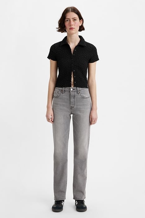 501 STRAIGHT JEANS GREY 1