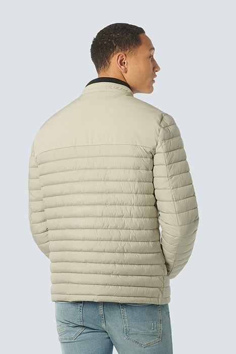 JACKET SHORT FIT PADDED STONE 2