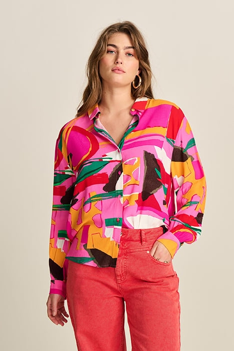 BLOUSE - MILLY CAPE TOWN MULTI COLOUR 1