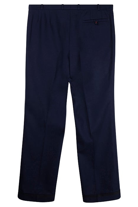 MAISON MARGIELA – WOOL TWILL TROUSERS NAVY 2