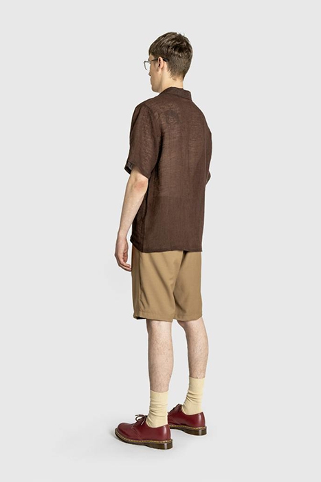 SÉFR – DALIAN SHIRT FEATHER BROWN 4