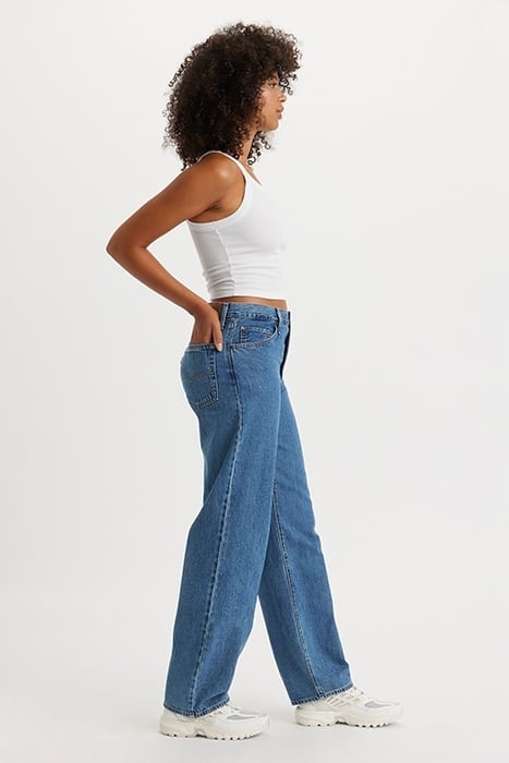 BAGGY STRAIGHT JEANS BLUE 5