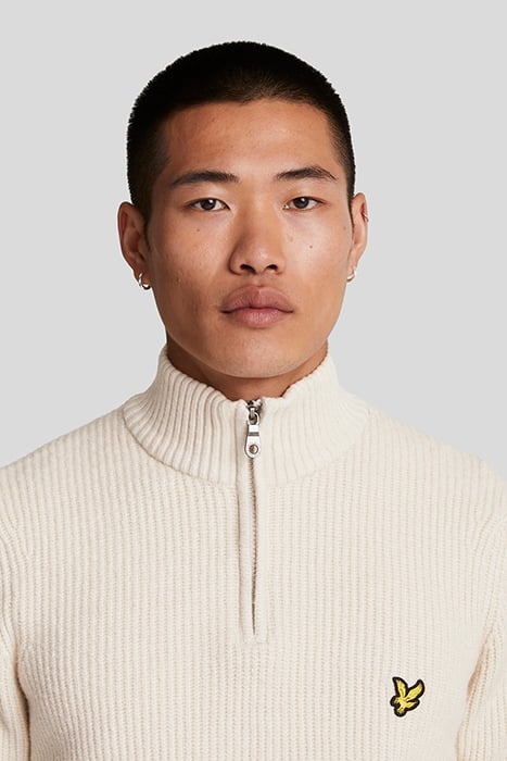 SHAKER STITCH QUARTER ZIP COVE 5