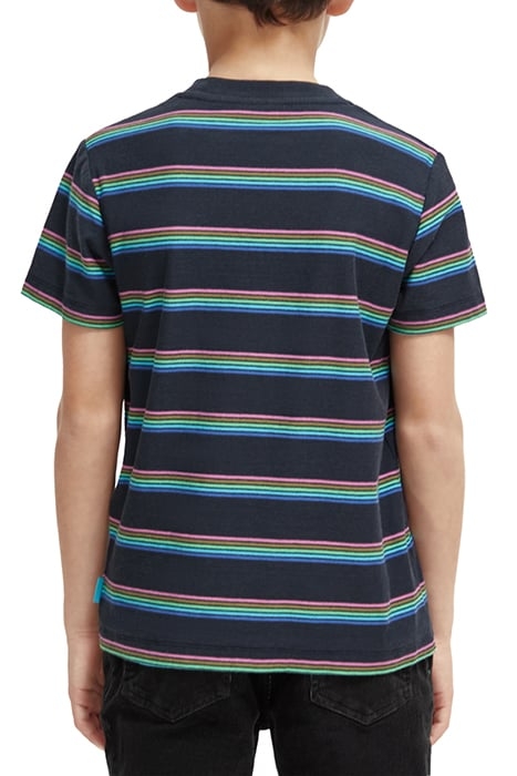 BOYS RELAXED FIT YARN-DYED STRIPE T-SHIRT IN ORGANIC COTTON 2