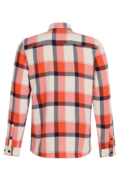 MA-SBRED CHECK SLS ORANGE 5