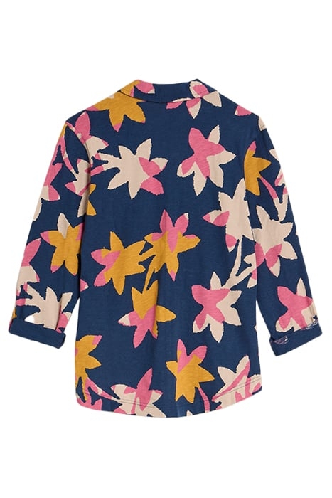 ANNIE JERSEY SHIRT NAVY PRINT 4