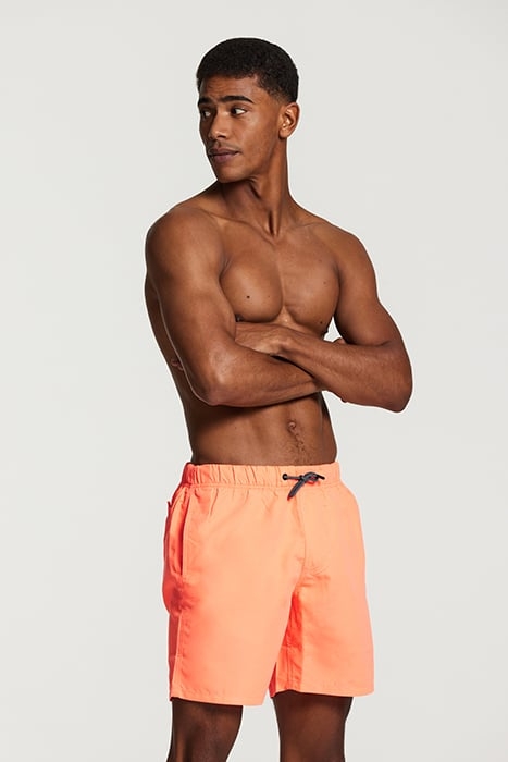 MEN SWIMSHORT RECYCLED MIKE NEON ORANGE 1