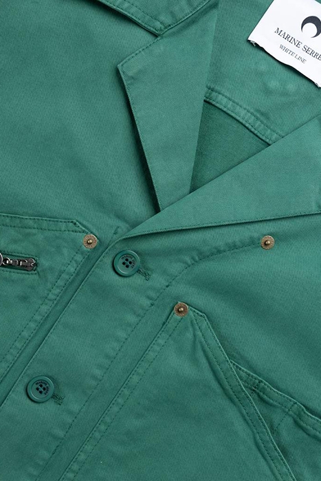 MARINE SERRE – WORKWEAR JACKET EVERGREEN 5