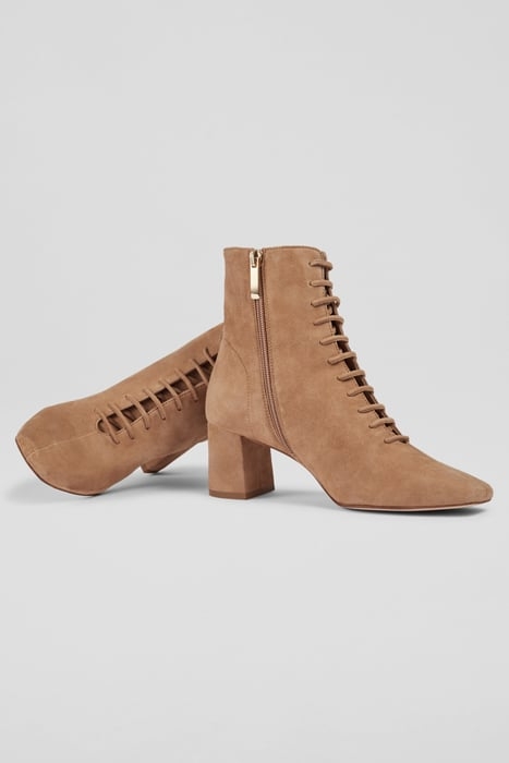 ARABELLA BLOCK BOOTS TAN 3