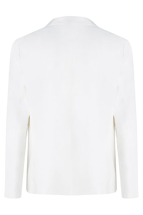 LINEN SB BLAZER OFF WHITE 2