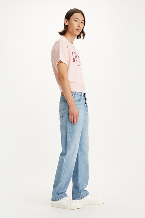 501 STRAIGHT JEANS BLUE 4