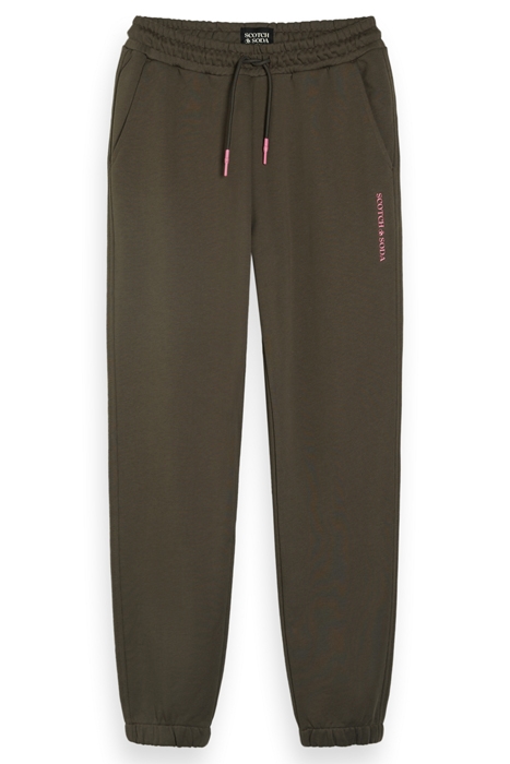 UNISEX ORGANIC COTTON SWEATPANTS DARK TAUPE 4