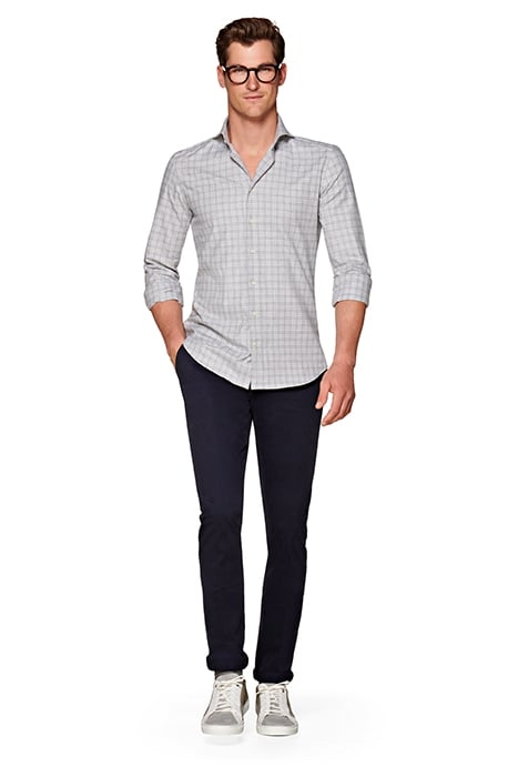 NAVY SLIM LEG STRAIGHT CHINOS NAVY 1