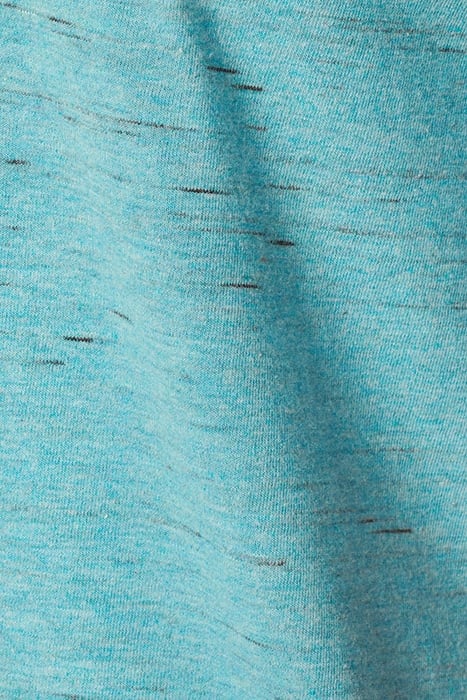 T-SHIRT GRANDDAD MELANGE AQUA 7