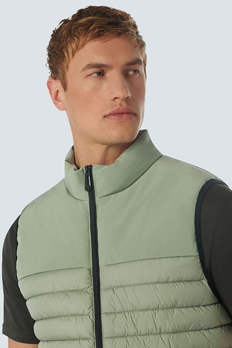 BODYWARMER PADDED LIGHT ARMY 6