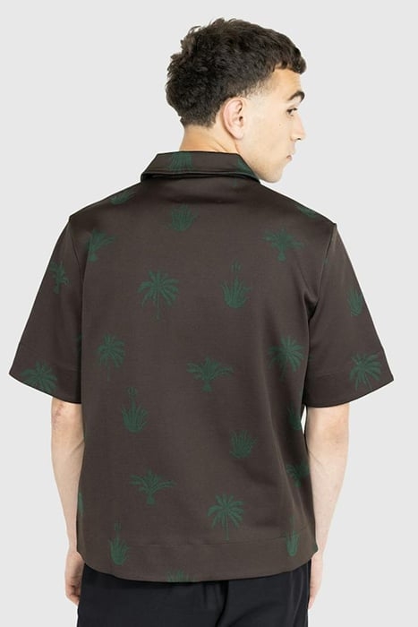 JIL SANDER – POLO SHORTSLEEVE BROWN 2