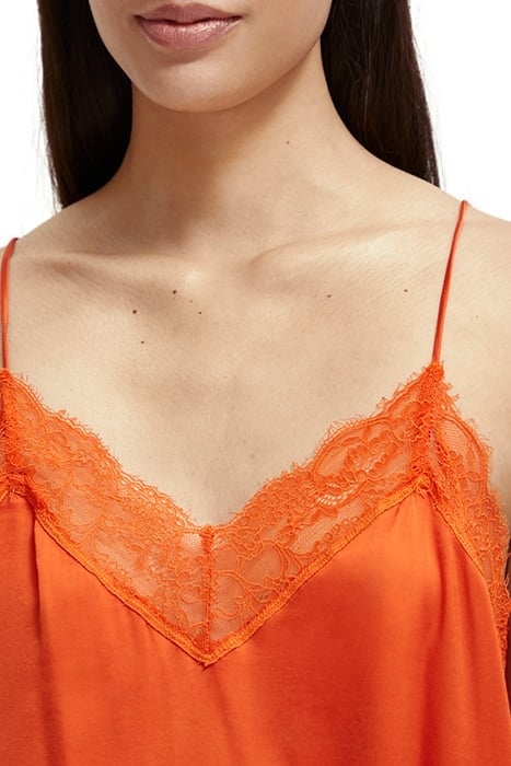 CAMISOLE WITH LACE DETAIL RED SKIES 6