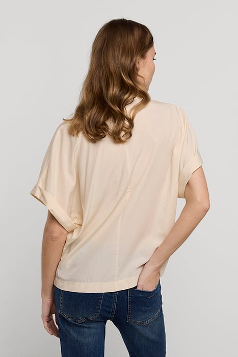 TOP BOW TIE LYOCELL COTTON IVORY 2