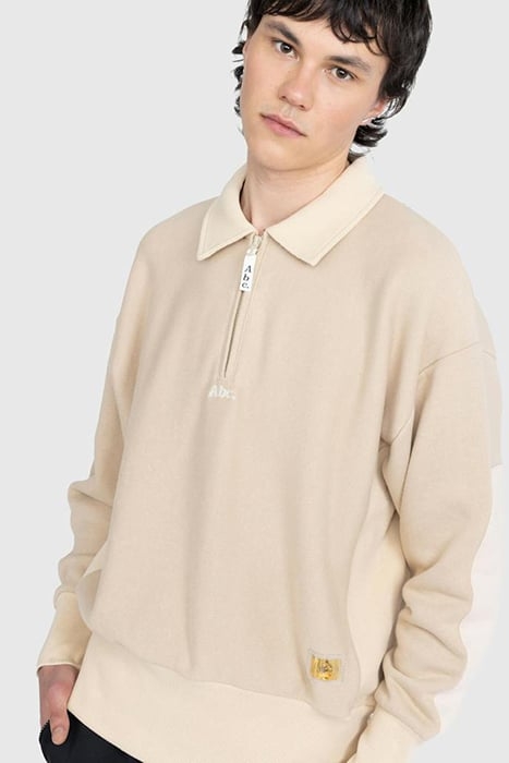 ABC. – TRI-TONE QUARTER ZIP SWEATSHIRT 3