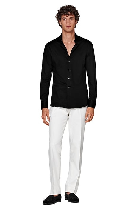 BLACK EXTRA SLIM FIT SHIRT BLACK 3