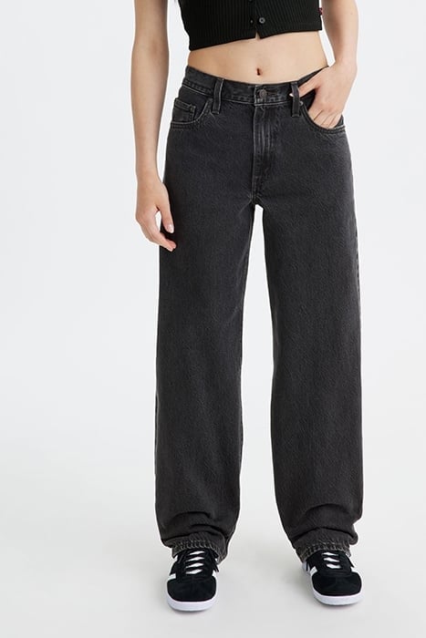 BAGGY STRAIGHT JEANS GREY 1