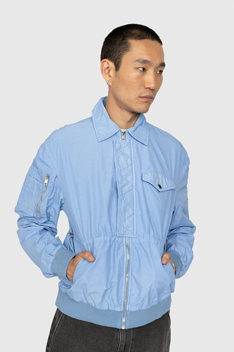 WINNIE NEW YORK – TRIANGLE BOMBER LIGHT BLUE 1