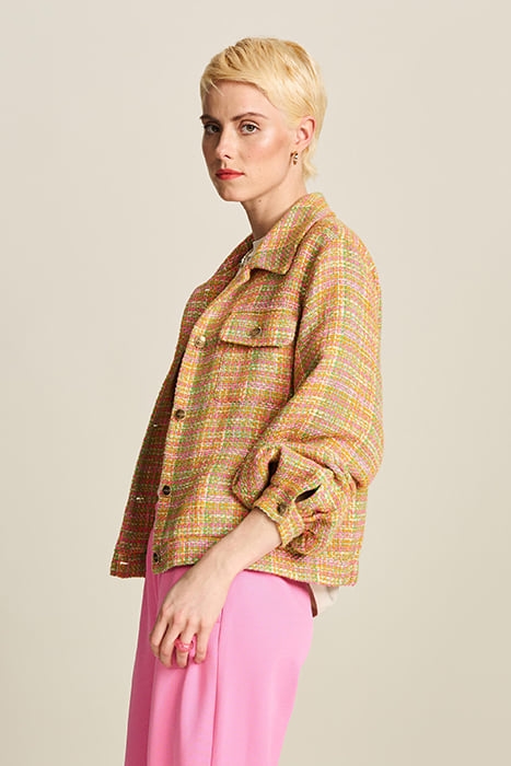 JACKET - TWEED SUNSET MULTI COLOUR 5