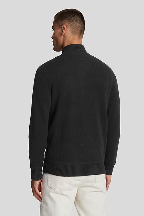 LAMBSWOOL QUARTER ZIP JUMPER LACQUER 2