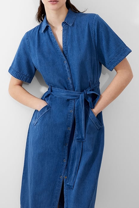 ZAVES CHAMBRAY DENIM DRESS LIGHT VINTAGE 4