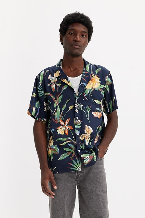 THE SUNSET CAMP SHIRT NEPENTHE FLORAL NA 1