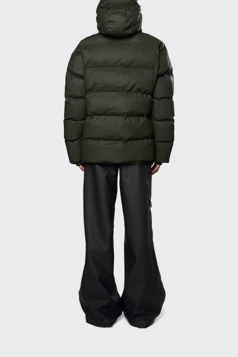 UNISEX PUFFER JACKET GREEN 3