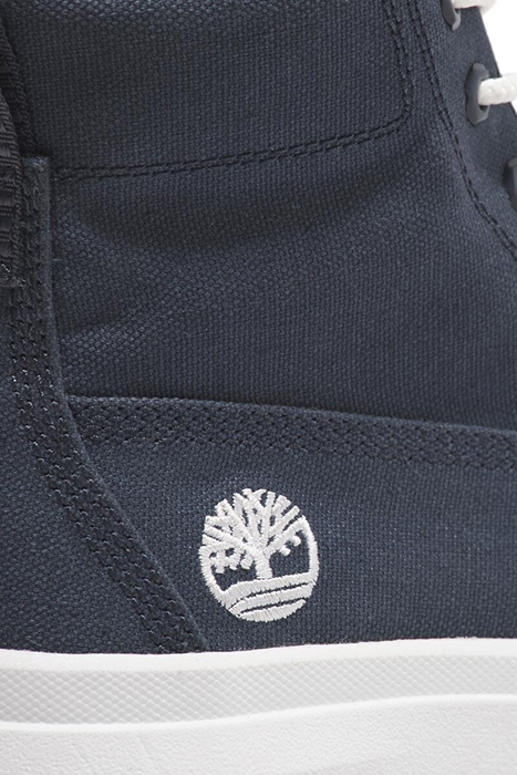 GREYFIELD MID LACE UP BOOT DARK BLUE CANVAS 8