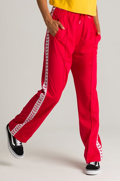 W RELAX IV TEAM PANT RED-WHITE-RED 1