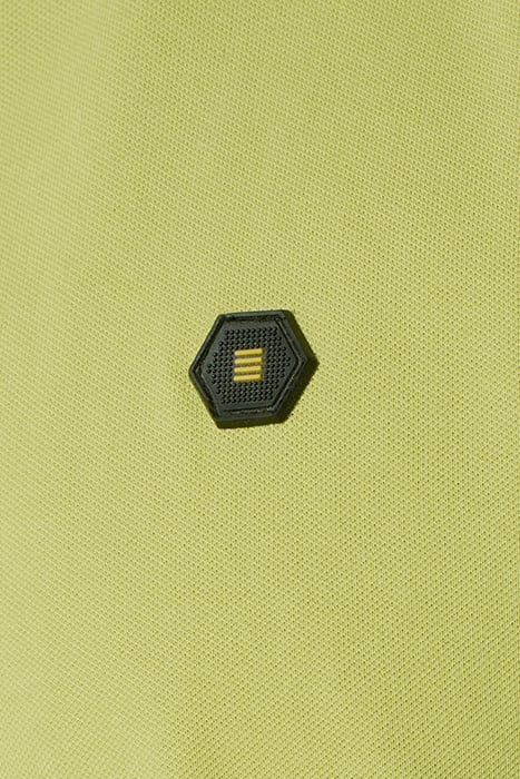 POLO PIQUE GARMENT DYED LIME 7