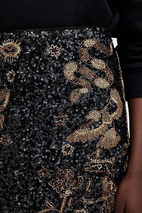 JAMILIA EMB SKIRT BLACK 6