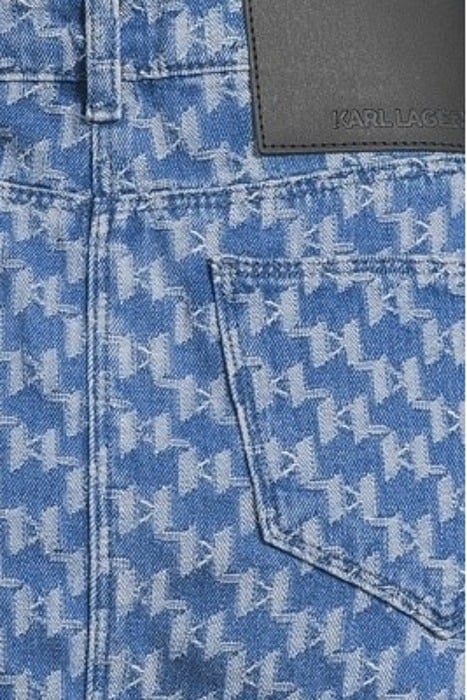 MONOGRAM JCQ DENIM SKIRT MONOGRAM DENIM 5