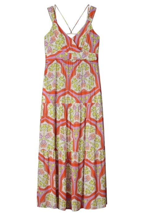 DRESS - STRAP MARRAKESH SUMMER ORANGE 3