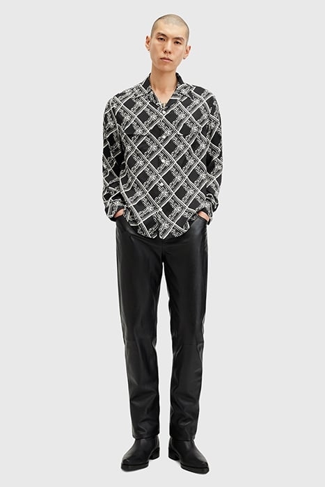 GRID LS SHIRT JET BLACK 3