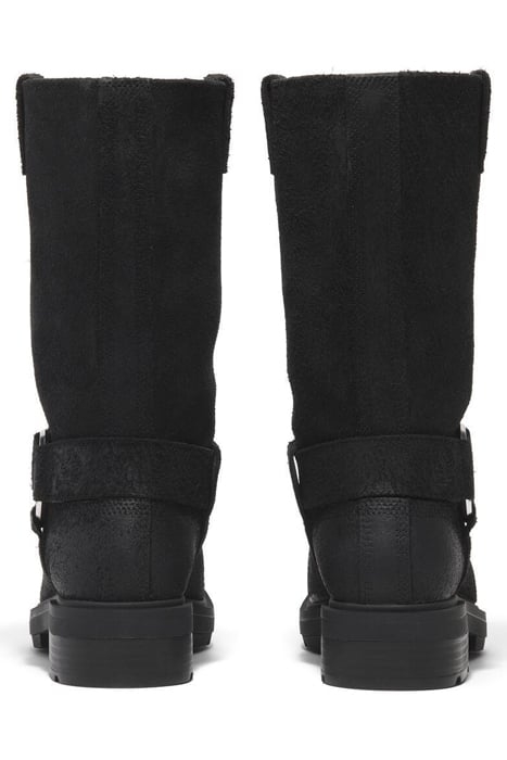 BRIMFIELD TALL PULL ON BOOT BLACK SUEDE 4