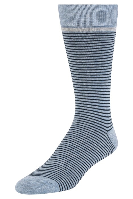 3PK MENS NON TERRY CREW BLUE 2