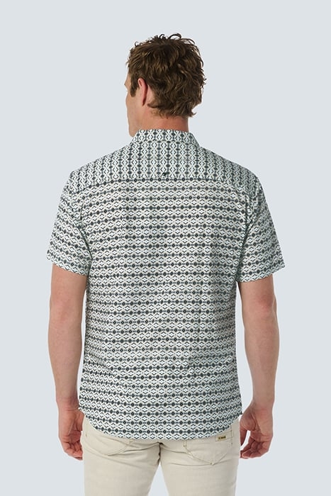 SHIRT SHORT SLEEVE RESORT COLLAR ALLOVER PRINTED SKY 2